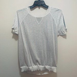 Pleione- Short Sleeve Sweater Top- Size XL